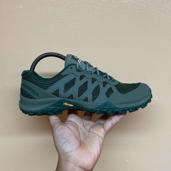 Merrell Vibram Siren 3 Aerosport Trail Running Sneakers “Dark Sage Green” - Picture 4 of 17